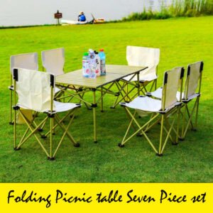 foldable picnic table (7 pcs set)
