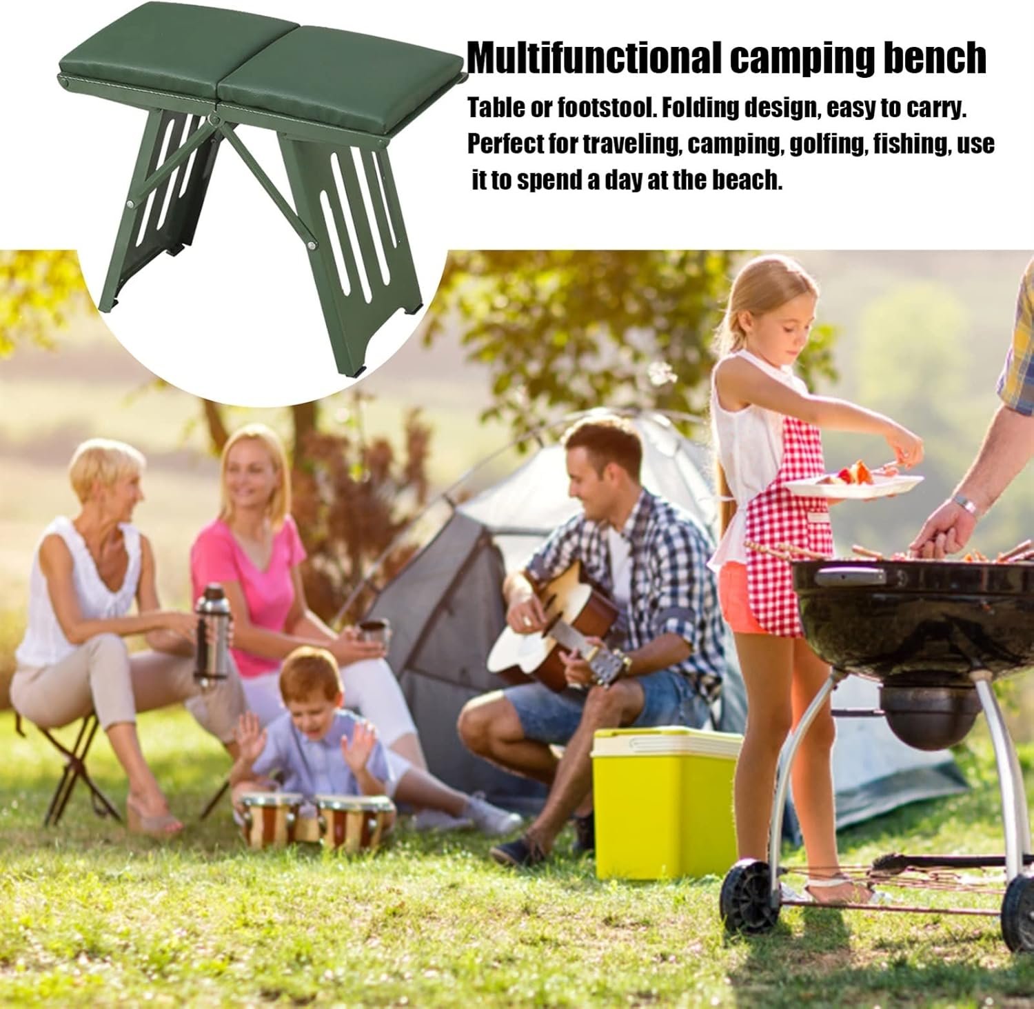 folding stool with cusion folding stool with cusion