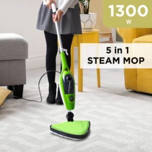 multipurpose 5 in 1 steam mop green [ 1300w ]