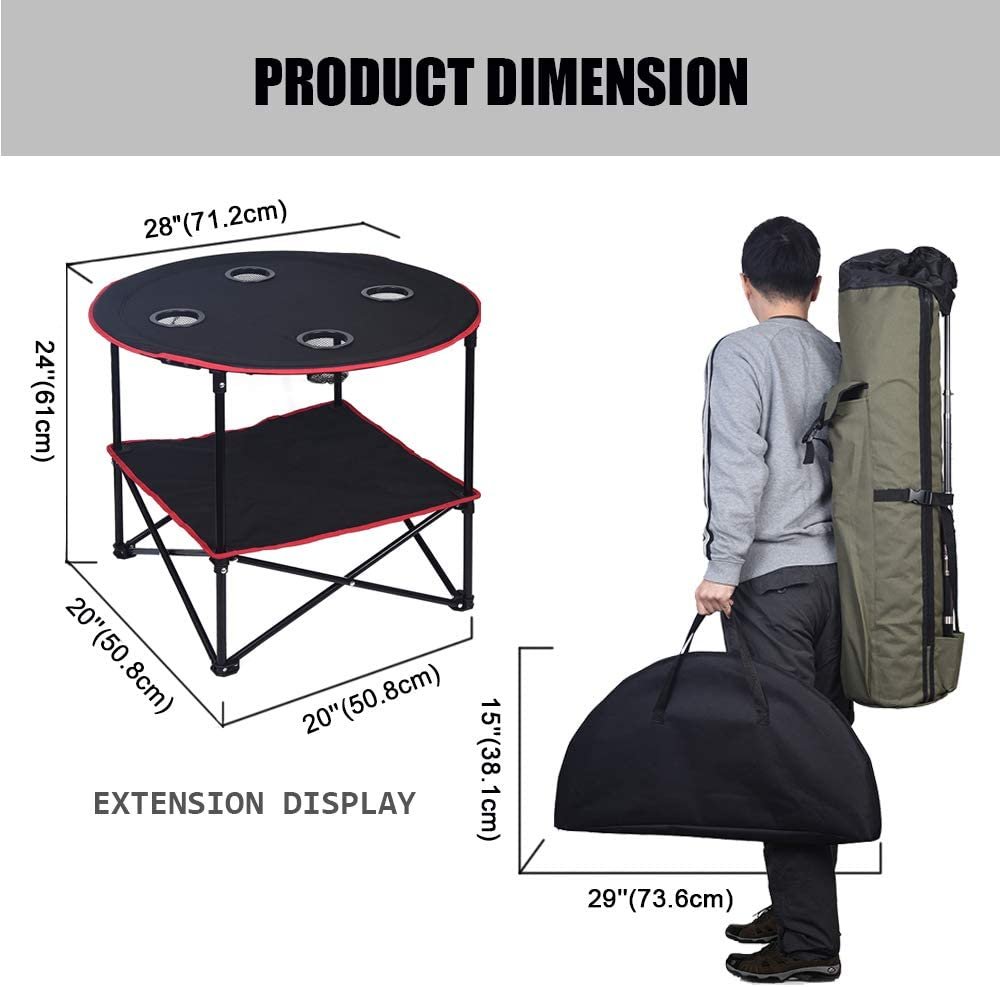 outdoor folding table with bag outdoor folding table with bag