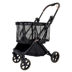 personal shopping utility cart trolley black